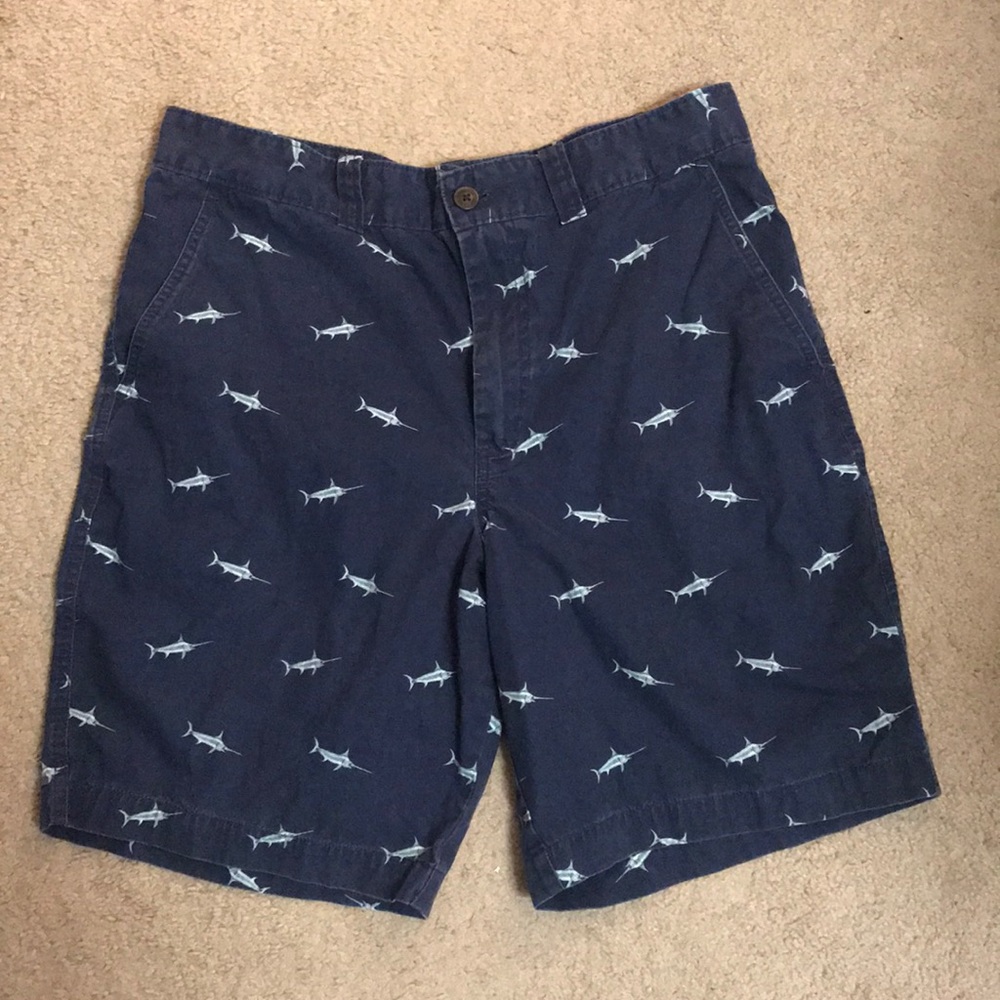 Magellan Navy Sword Fish Shorts